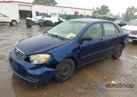 2006 Toyota Corolla Ce z USA, uszkodzony, nr VIN 2T1BR32E36C662534